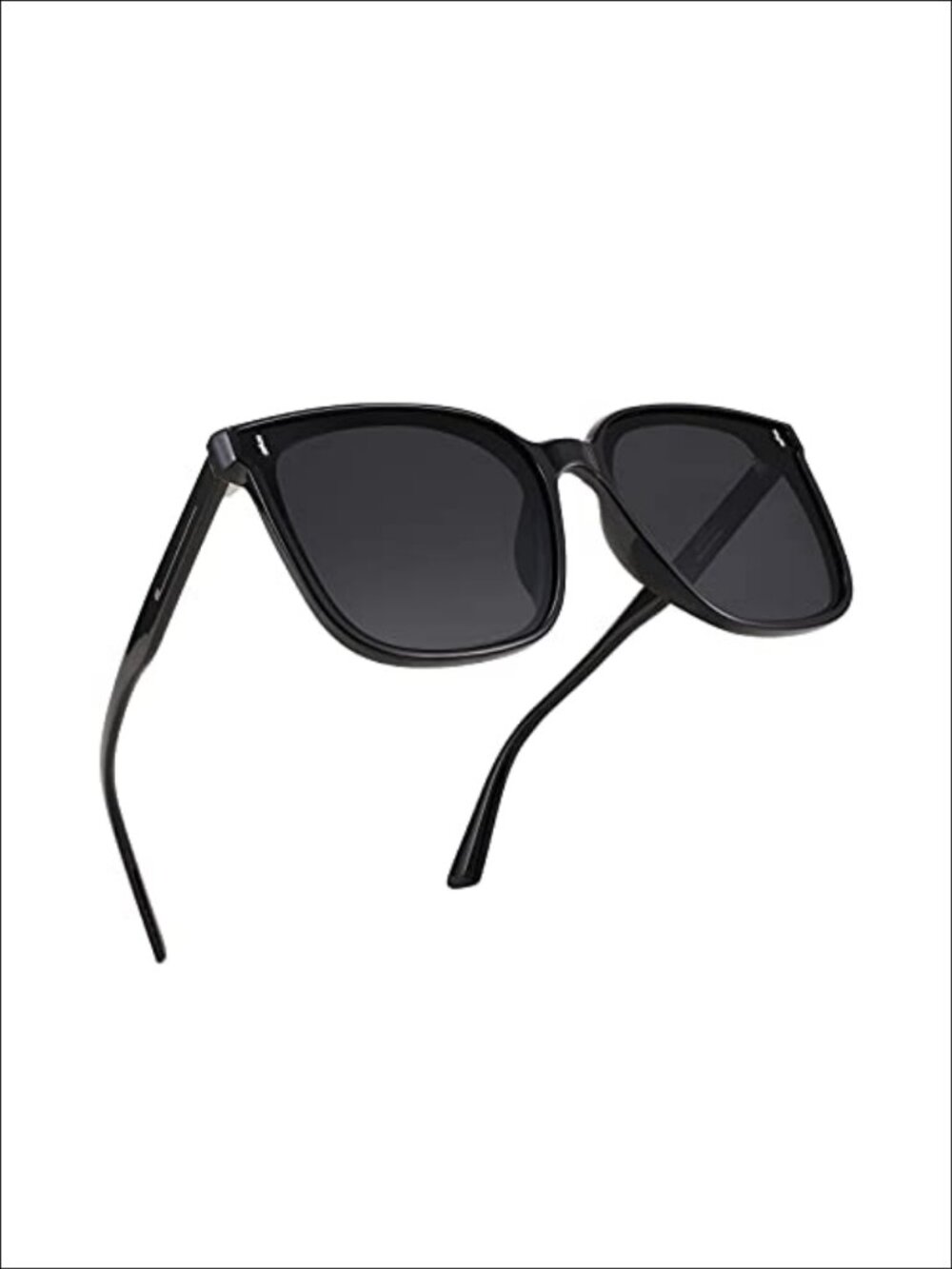 Oversized Polarized Sunglasses Square Retro Full Frame UV400 Unisex